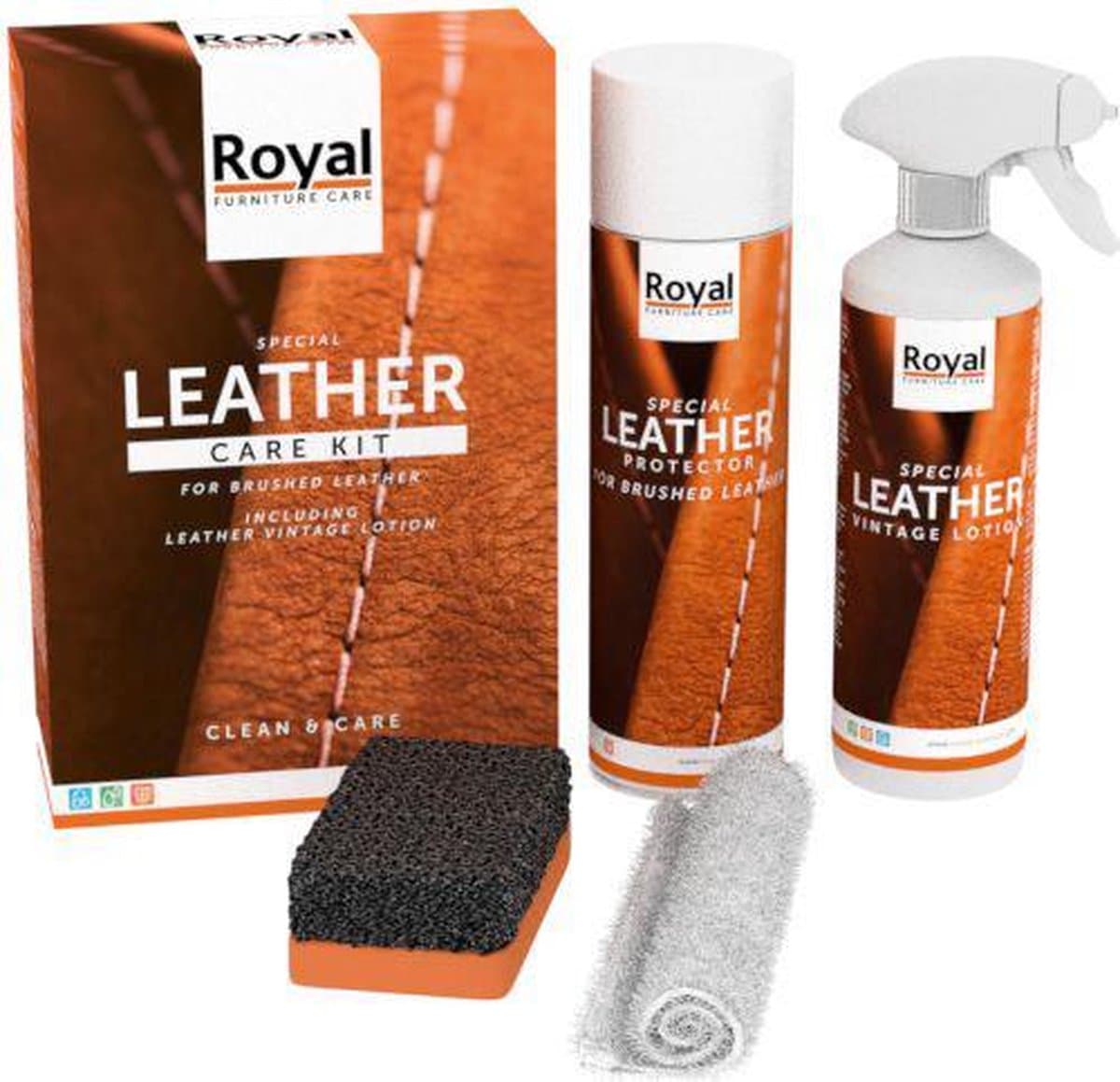 Leather Care Kit Brushed & Vintage leather - 1