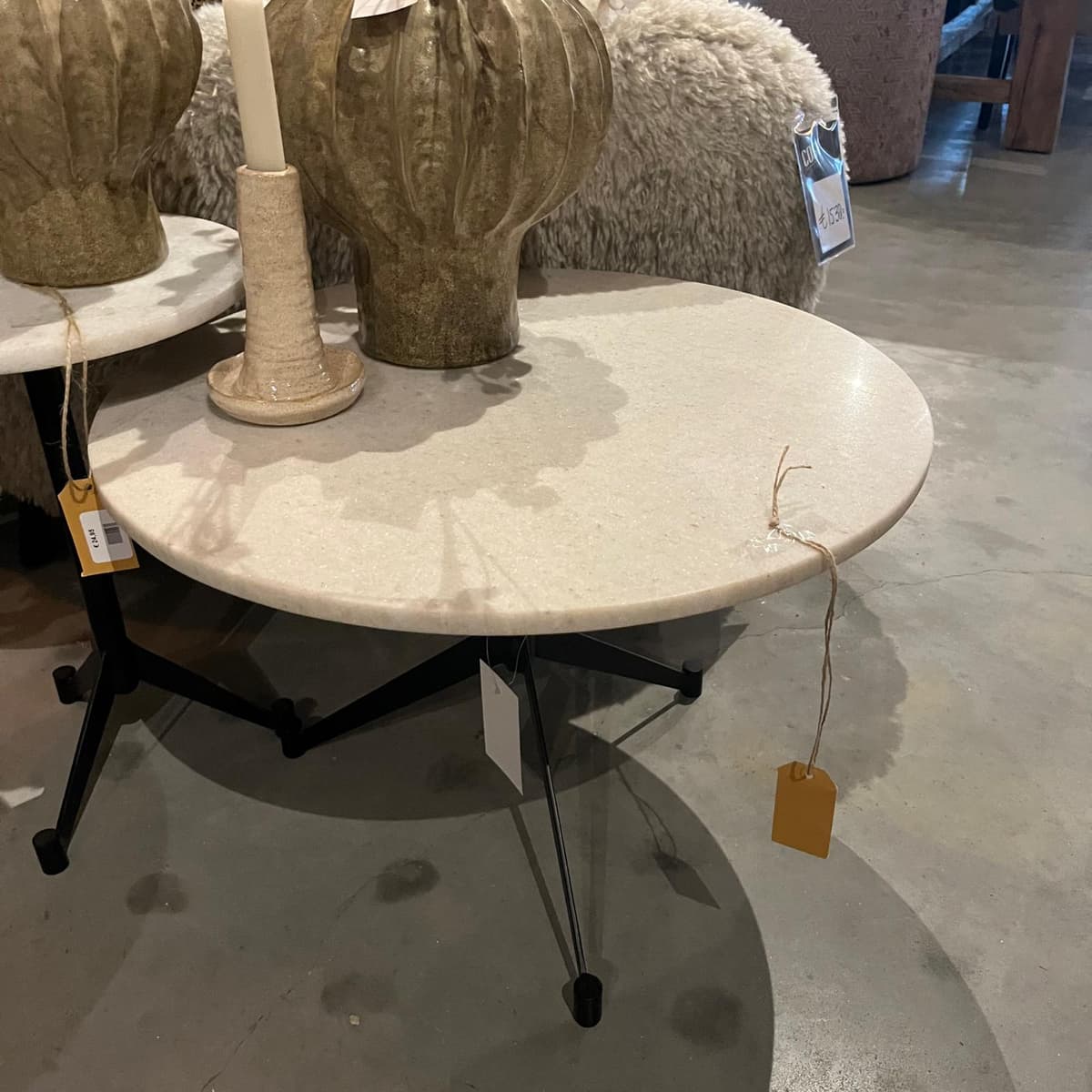 Salontafel Brix Yara white 55 cm - 1