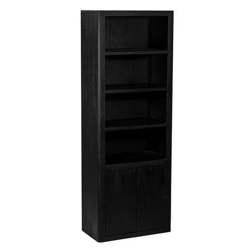 Boekenkast Tiffany Zwart 80 cm