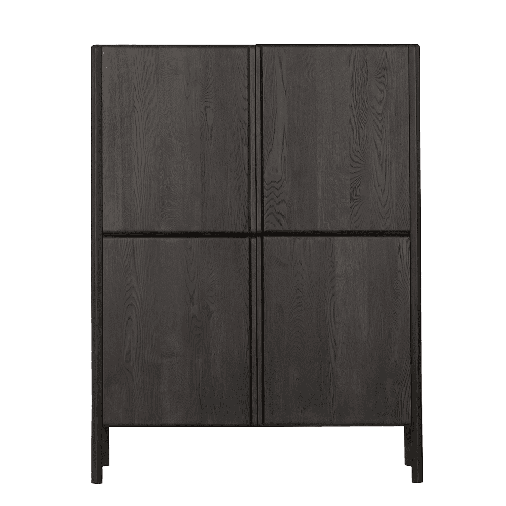 Opbergkast Amalia Basalt 120 cm - 4 drs - 1