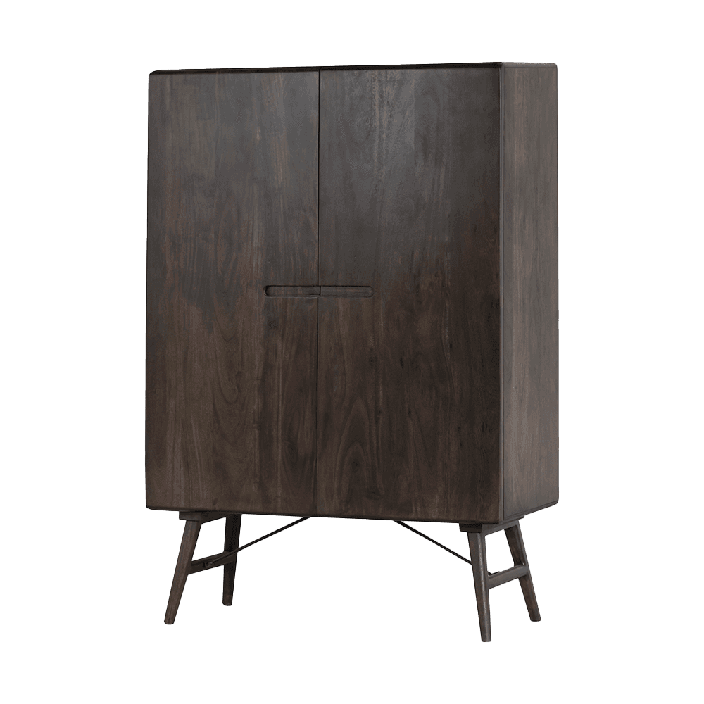 Opbergkast Auke Espresso 100 cm - 1
