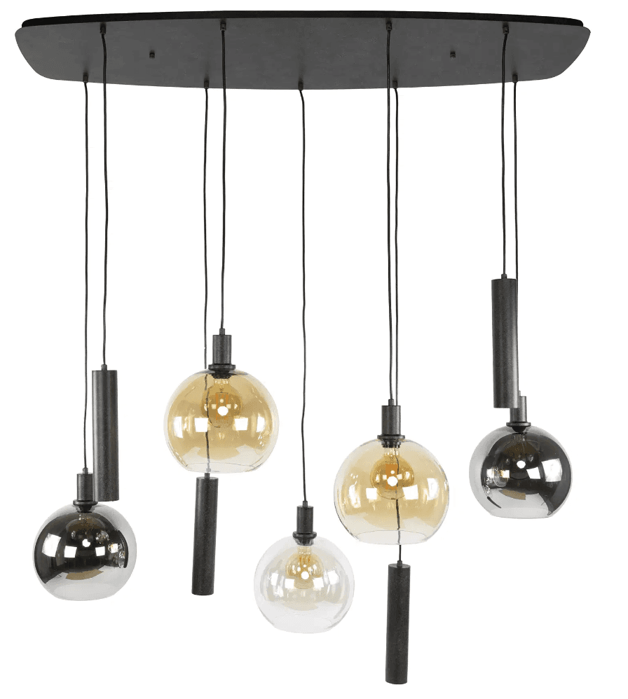 Hanglamp Sassari 5+4 lichts