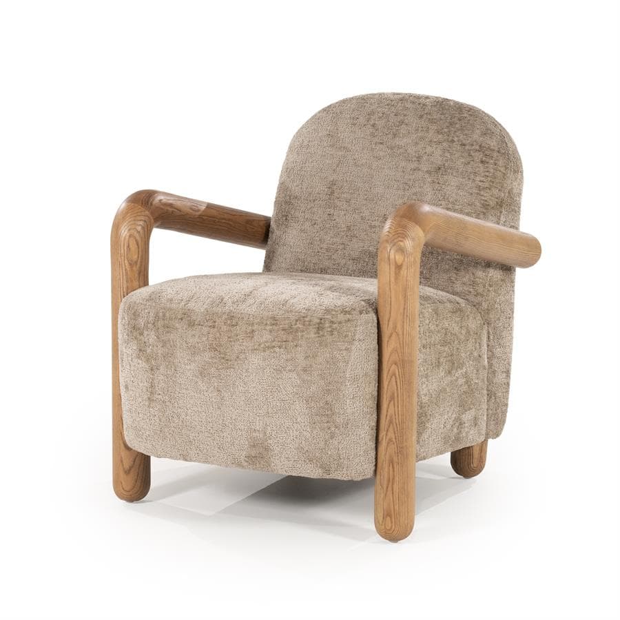 Fauteuil Retrova Taupe