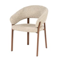 Eetkamerstoel Sedia met armleuning - Brown - 1