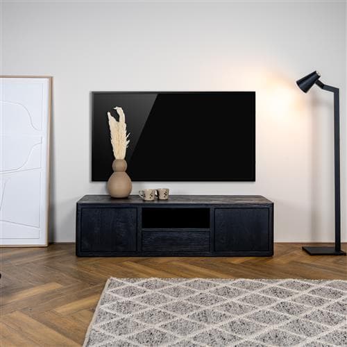 Tv-Meubel Tiffany Zwart 150 cm - 2