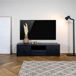 Tv-Meubel Tiffany Zwart 150 cm - 3