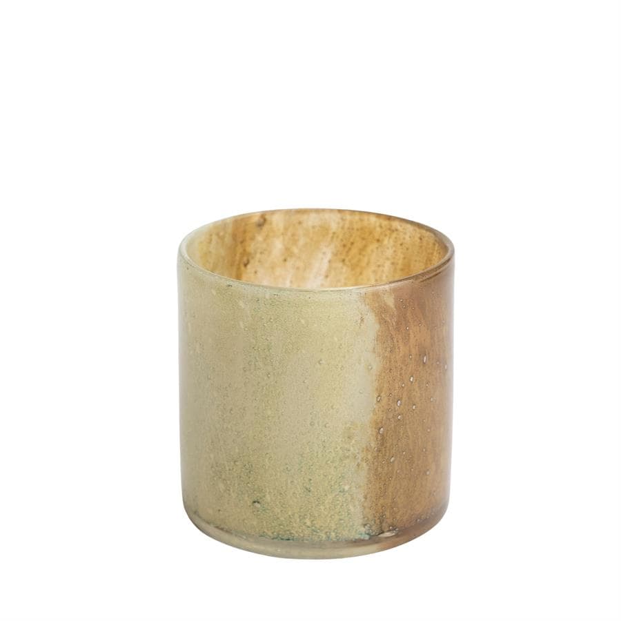 Waxinelichthouder Tauraco Klein Beige/Bruin