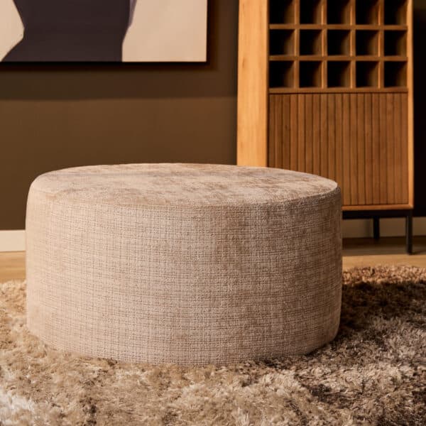 Hocker Rond 80 cm Cremona Beige