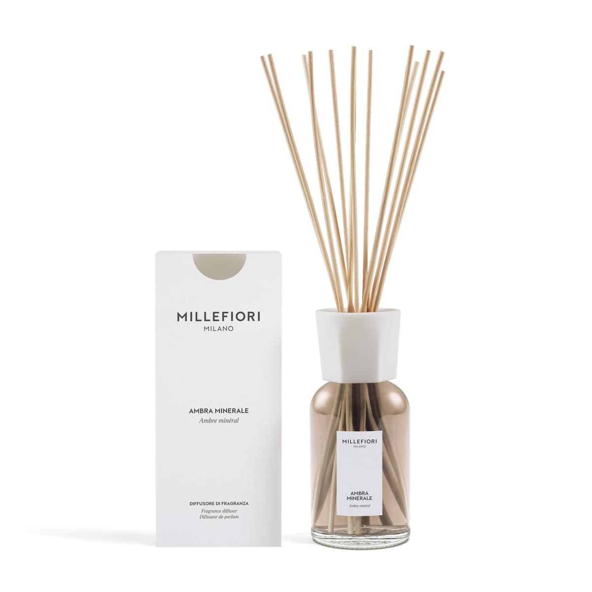 MM New Milano Reed Diffuser 500 ml Ambra Minerale - 1