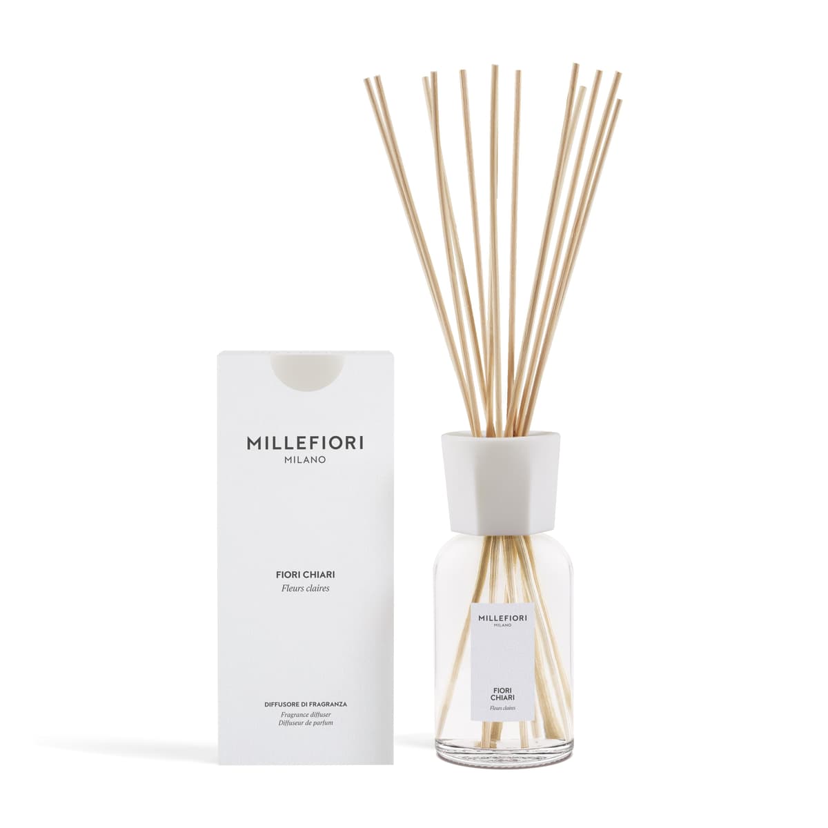 MM New Milano Reed Diffuser 500 ml Fiori Chiari - 1