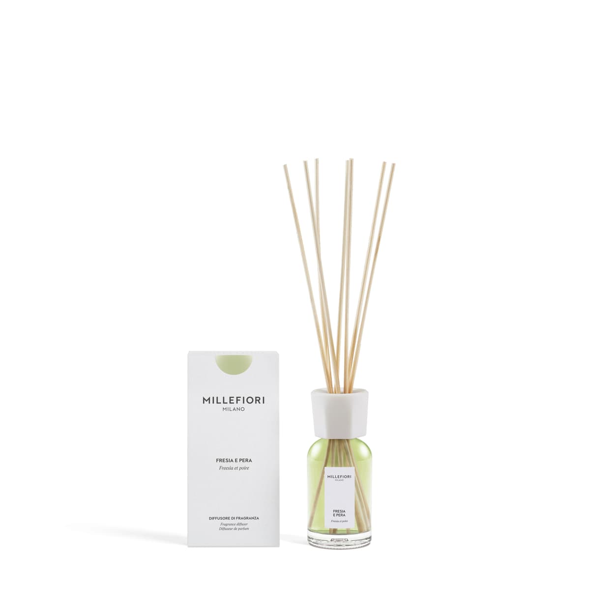 MM New Milano Reed Diffuser 100 ml Fresia e Pera - 1