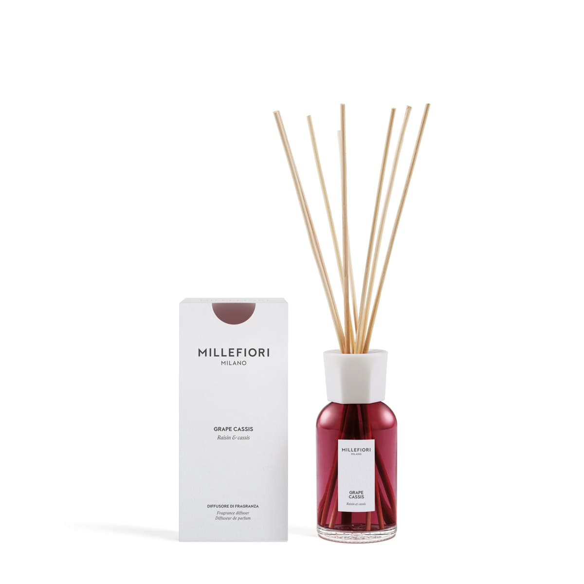 MM New Milano Reed Diffuser 250 ml Grape Cassis - 1