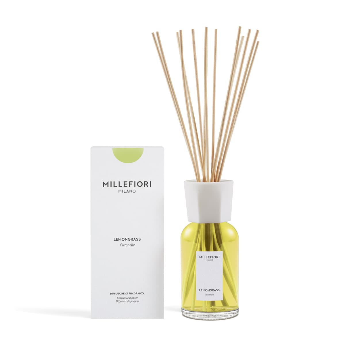 MM New Milano Reed Diffuser 500 ml Lemon Grass - 1