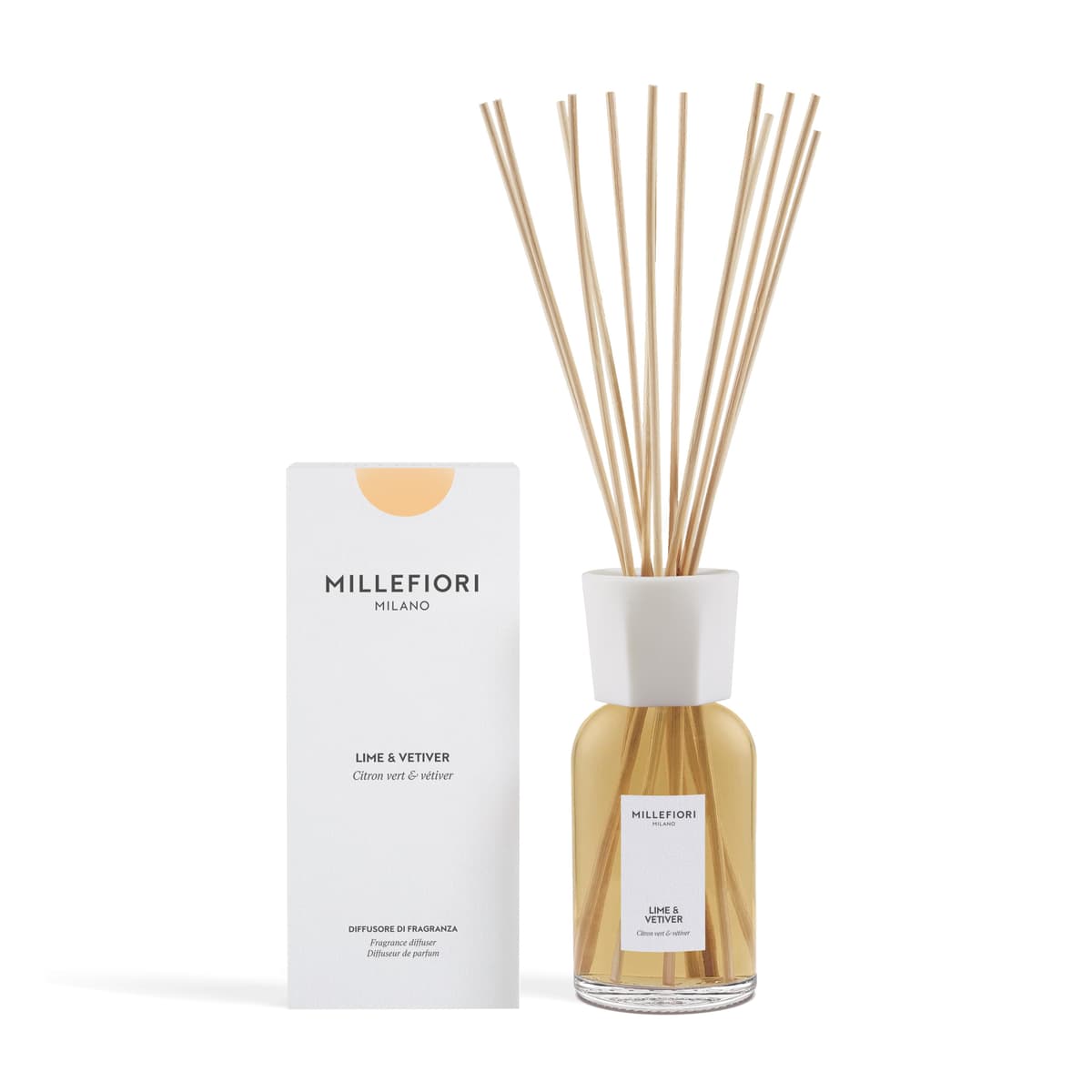 MM New Milano Reed Diffuser 500 ml Lime & Vetiver - 1