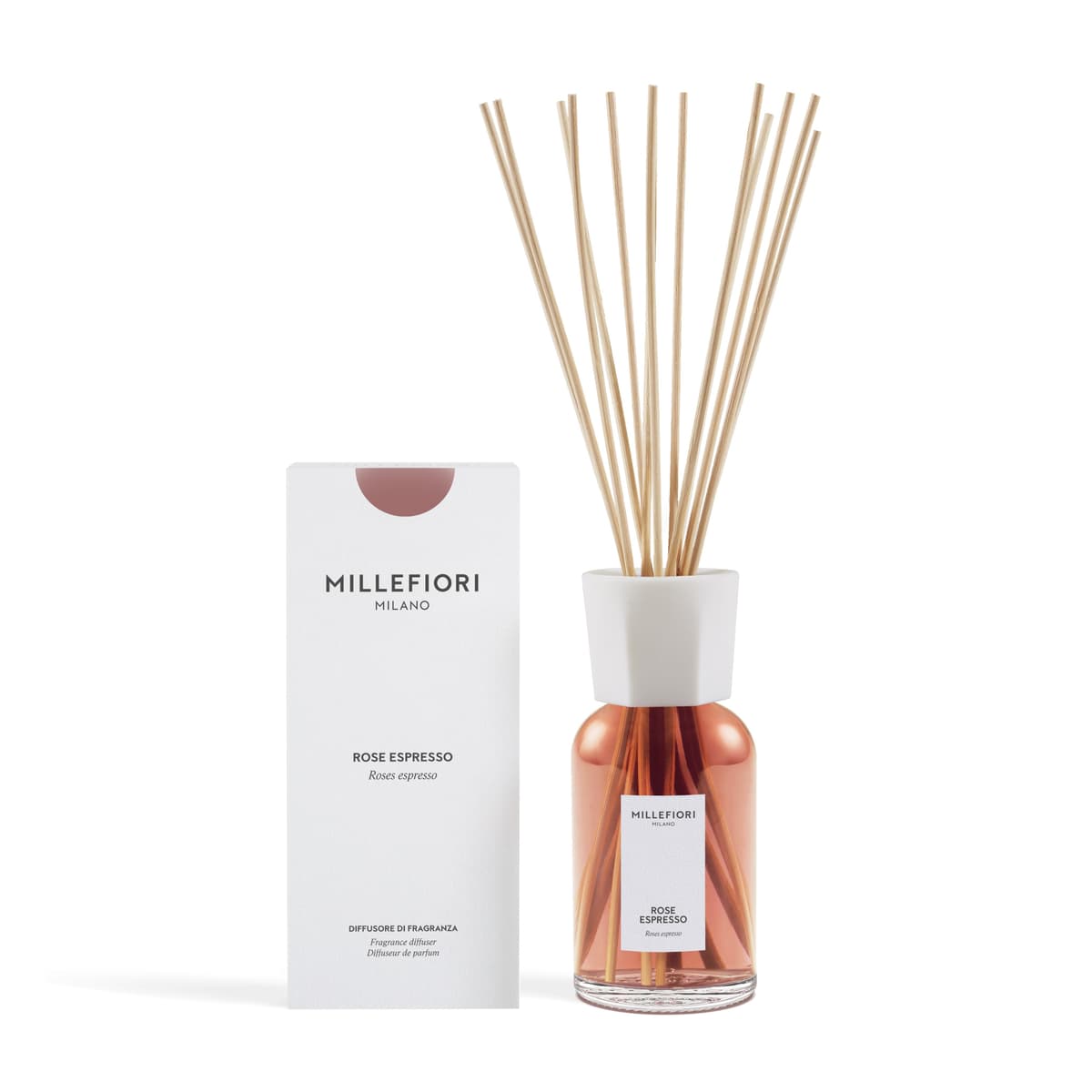MM New Milano Reed Diffuser 500 ml Rose Espresso - 1