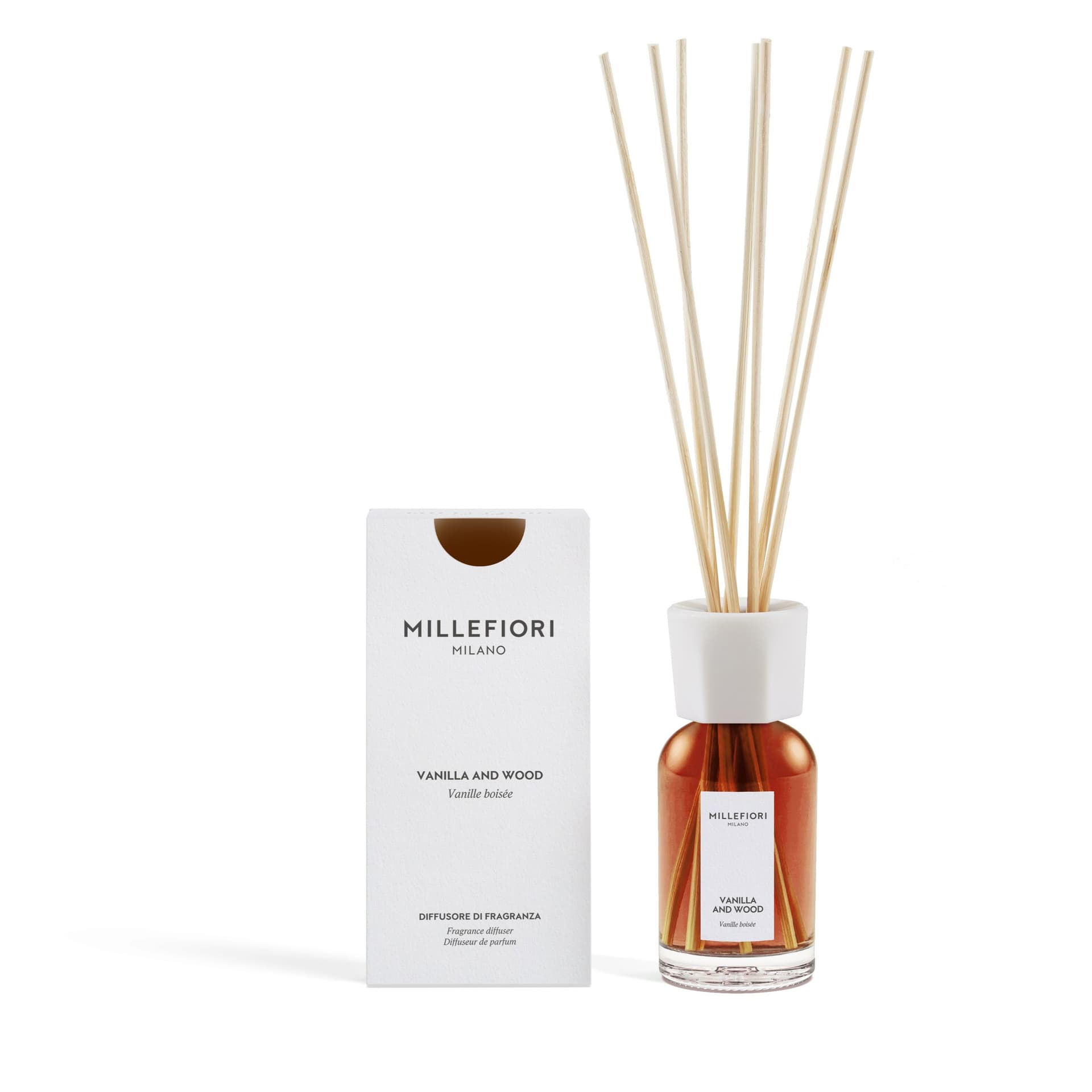 MM New Milano Reed Diffuser 100 ml Vanilla & Wood