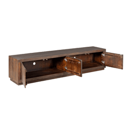 Tv meubel Brussel Bruin Mangohout 200 cm - 2