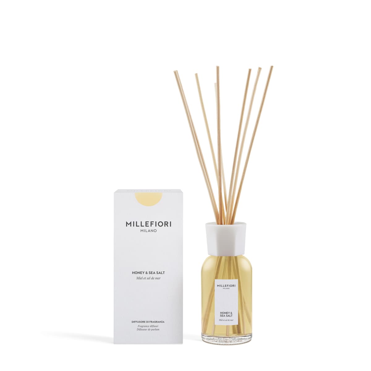 MM New Milano Reed Diffuser 250 ml Honey & Sea Salt - 1