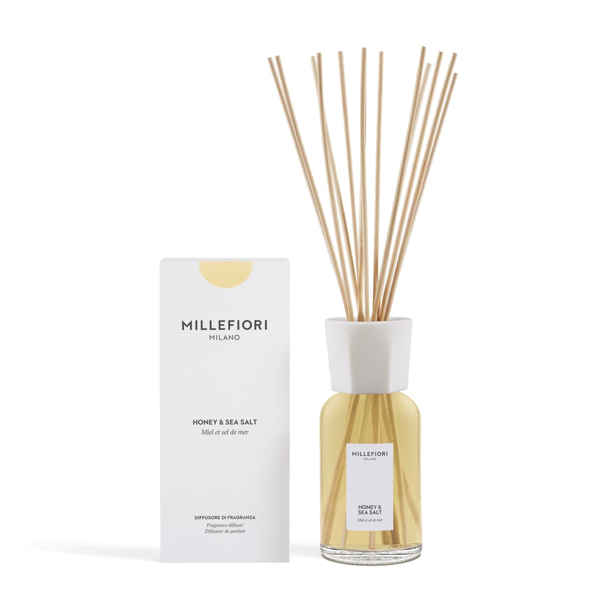MM New Milano Reed Diffuser 500 ml Honey & Sea Salt - 1