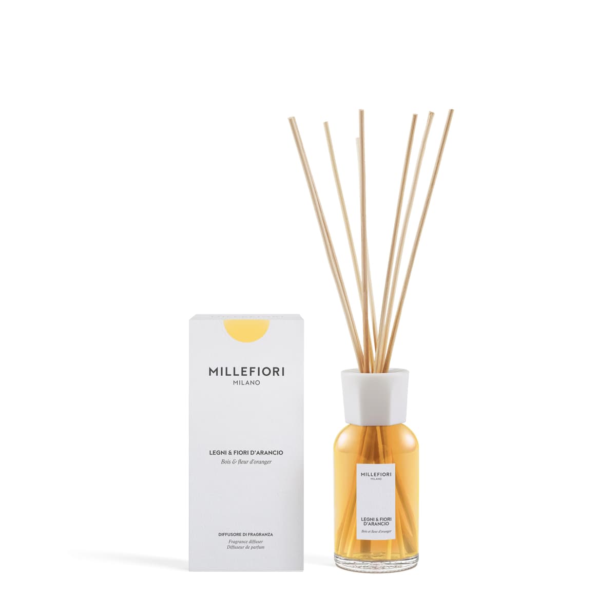 MM New Milano Reed Diffuser 250 ml Legni e Fiori dArancio - 1