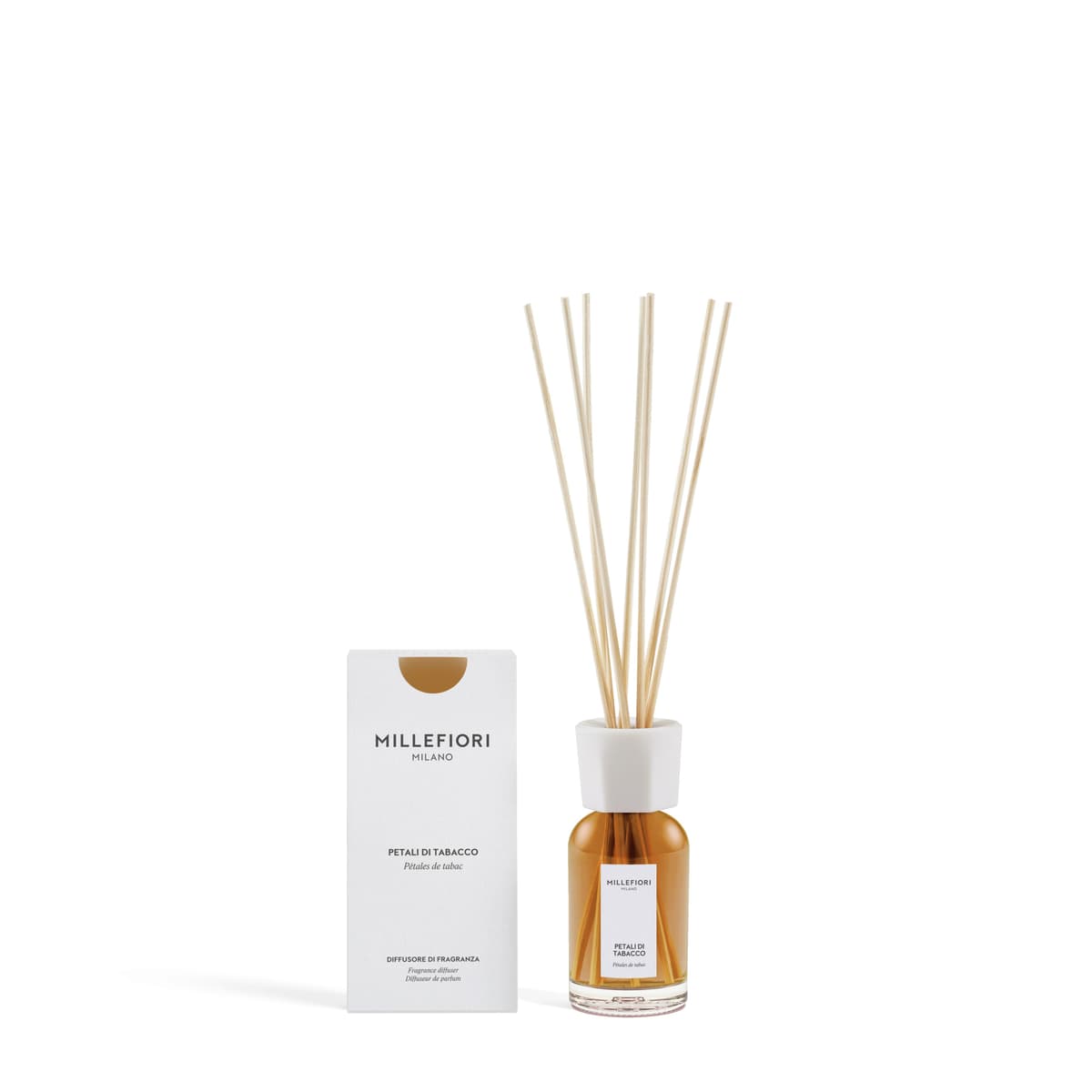 MM New Milano Reed Diffuser 100 ml Petali di Tabacco - 1