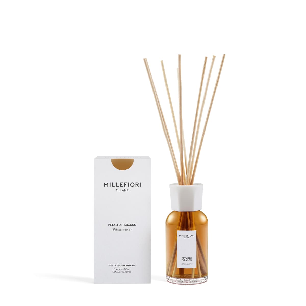 MM New Milano Reed Diffuser 250 ml Petali di Tabacco - 1