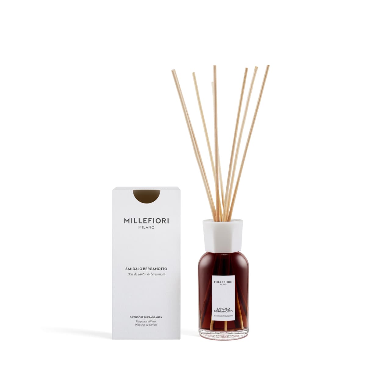 MM New Milano Reed Diffuser 250 ml Sandalo Bergamotto - 1