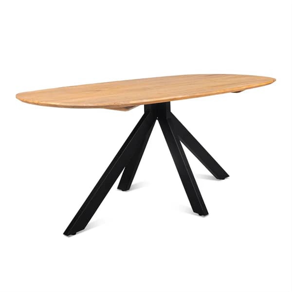 Eettafel Deens Ovaal Rumi 140cm - 1