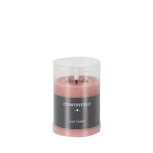 Stompkaars rustiek Ø7,5CM LED ro Lyon S roze - 2