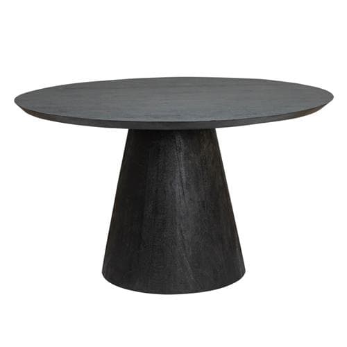Eetkamertafel Premo Zwart Rond 150cm - 1