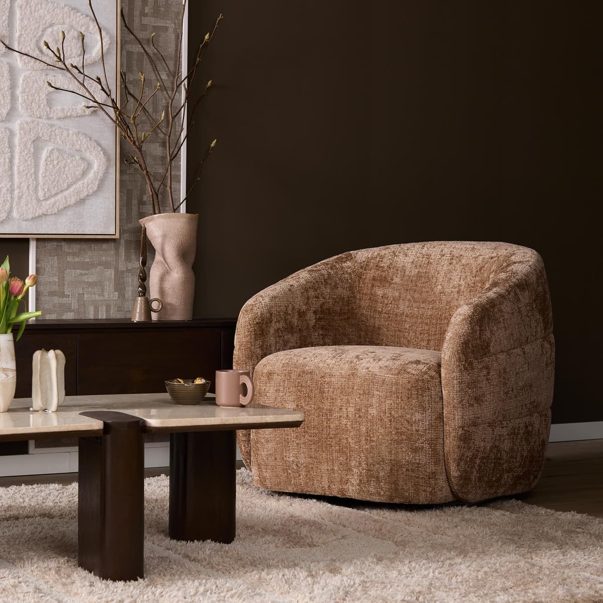 Draaibare Fauteuil Yara - 1