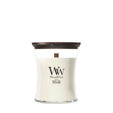 WW White Teak Medium Candle - 1